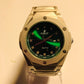 Hublot Stainless Steel Green Dial Silver Watch